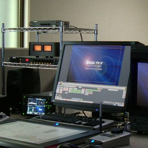 タイトル美術(CGタイトル)の業務風景